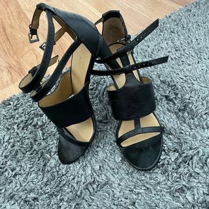 Black cute heels